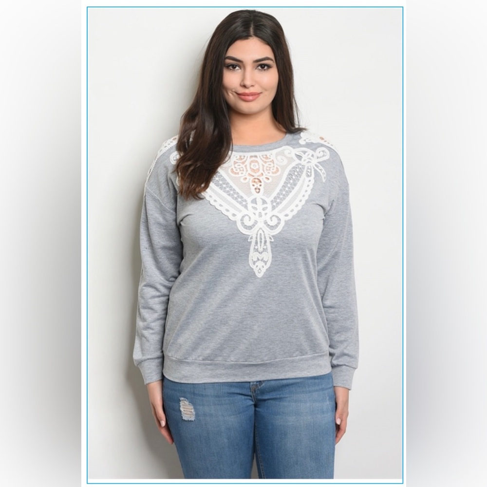 Angela Plus Sweatshirt